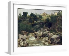 Tuscan Hills-Luigi Bechi-Framed Giclee Print