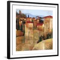 Tuscan Hillside-Keith Mallett-Framed Giclee Print