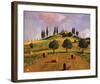 Tuscan Hillside-Judith D'Agostino-Framed Art Print