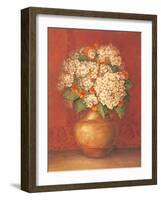 Tuscan Hydrangeas-Pamela Gladding-Framed Art Print