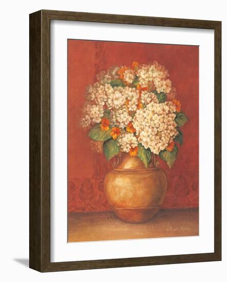 Tuscan Hydrangeas-Pamela Gladding-Framed Art Print
