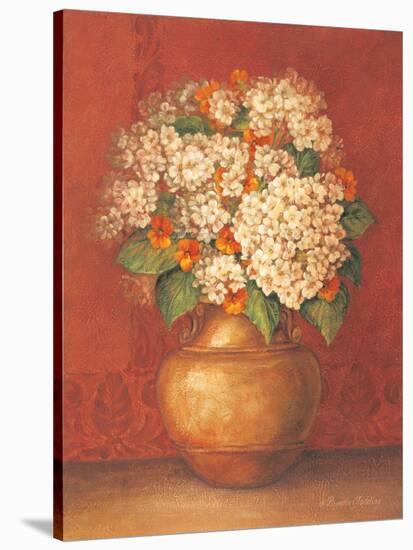 Tuscan Hydrangeas-Pamela Gladding-Stretched Canvas