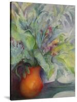 Tuscan Jug-Karen Armitage-Stretched Canvas