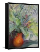 Tuscan Jug-Karen Armitage-Framed Stretched Canvas