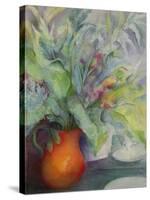 Tuscan Jug-Karen Armitage-Stretched Canvas