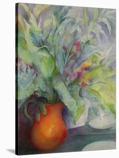 Tuscan Jug-Karen Armitage-Stretched Canvas