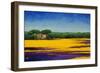 Tuscan Landcape, 2010-Trevor Neal-Framed Giclee Print