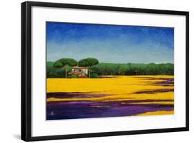 Tuscan Landcape, 2010-Trevor Neal-Framed Giclee Print