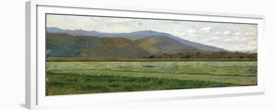 Tuscan Landscape, 1865-1870-Eugenio Cecconi-Framed Giclee Print