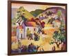 Tuscan Landscape 2-Warren Cullar-Framed Art Print