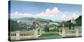 Tuscan Landscape-Victor Valla-Stretched Canvas