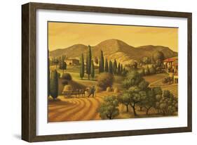 Tuscan Landscape-Dan Craig-Framed Giclee Print