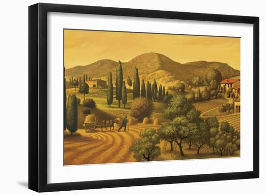 Tuscan Landscape-Dan Craig-Framed Giclee Print