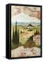 Tuscan Landscape-null-Framed Stretched Canvas