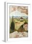 Tuscan Landscape-null-Framed Art Print