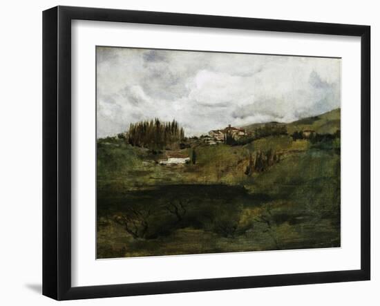 Tuscan Landscape-John Henry Twachtman-Framed Giclee Print