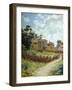 Tuscan Landscape-Adolfo Belimbau-Framed Giclee Print