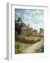 Tuscan Landscape-Adolfo Belimbau-Framed Giclee Print