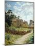 Tuscan Landscape-Adolfo Belimbau-Mounted Giclee Print