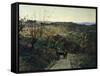 Tuscan Landscape-Telemaco Signorini-Framed Stretched Canvas