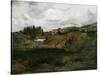 Tuscan Landscape-John Henry Twachtman-Stretched Canvas