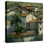 Tuscan Mansions-Pompeo Massani-Stretched Canvas