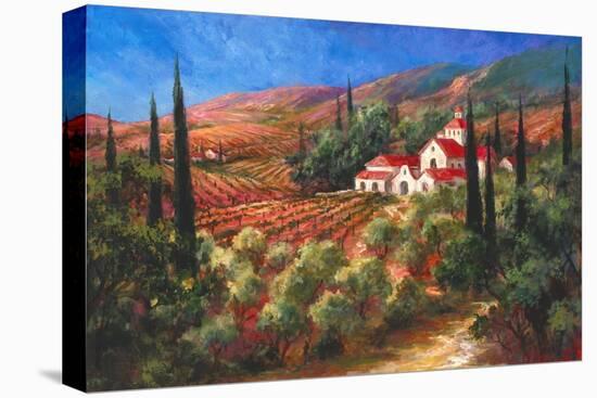 Tuscan Monastery-Art Fronckowiak-Stretched Canvas