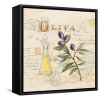 Tuscan Olive Oil-Angela Staehling-Framed Stretched Canvas
