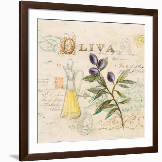 Tuscan Olive Oil-Angela Staehling-Framed Art Print