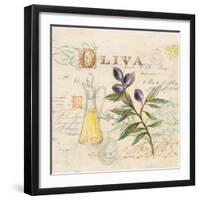 Tuscan Olive Oil-Angela Staehling-Framed Art Print