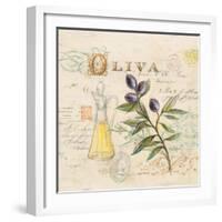 Tuscan Olive Oil-Angela Staehling-Framed Art Print