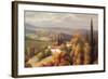 Tuscan Panorama-Vail Oxley-Framed Art Print