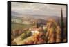Tuscan Panorama-Vail Oxley-Framed Stretched Canvas