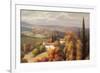 Tuscan Panorama-Vail Oxley-Framed Premium Giclee Print