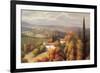 Tuscan Panorama-Vail Oxley-Framed Premium Giclee Print