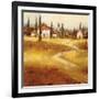 Tuscan Path-Paul Santiago-Framed Art Print