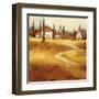 Tuscan Path-Paul Santiago-Framed Art Print