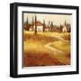 Tuscan Path-Paul Santiago-Framed Art Print