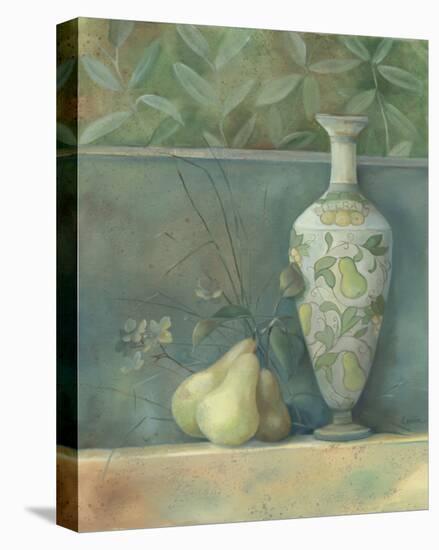 Tuscan Pears-Louise Montillio-Stretched Canvas