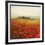 Tuscan Poppies-Amy Melious-Framed Art Print