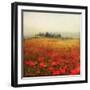 Tuscan Poppies-Amy Melious-Framed Premium Giclee Print