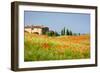 Tuscan Red Poppies-kre_geg-Framed Photographic Print