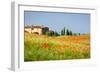 Tuscan Red Poppies-kre_geg-Framed Photographic Print