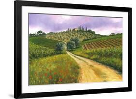 Tuscan Road-Michael Swanson-Framed Art Print