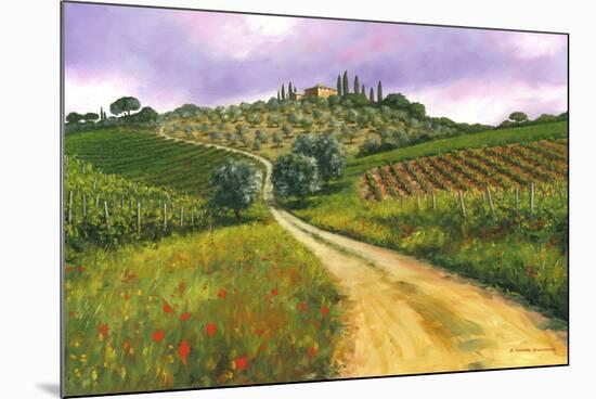 Tuscan Road-Michael Swanson-Mounted Art Print