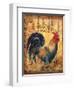 Tuscan Rooster I-Todd Williams-Framed Art Print