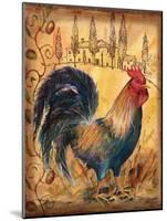 Tuscan Rooster I-Todd Williams-Mounted Art Print
