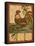 Tuscan Rooster I-Paul Brent-Framed Stretched Canvas