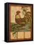 Tuscan Rooster I-Paul Brent-Framed Stretched Canvas