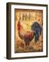 Tuscan Rooster II-Todd Williams-Framed Art Print